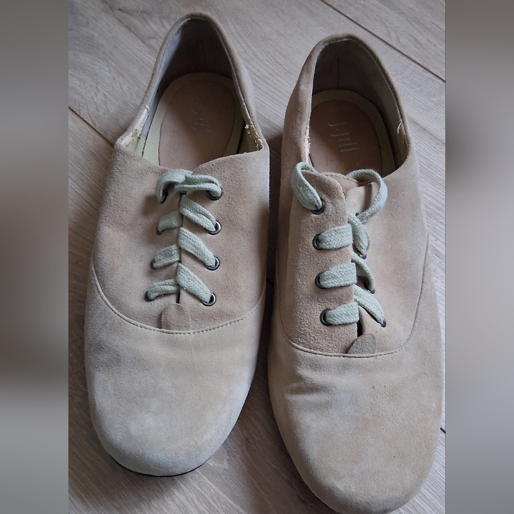 Women Soft Suede, Tan J Jill shoes size 8